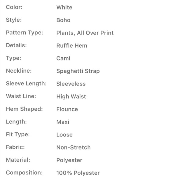 Boho Bohemian Gypsy Floral Paisley Print Cami Maxi Dress - Picture 5 of 5